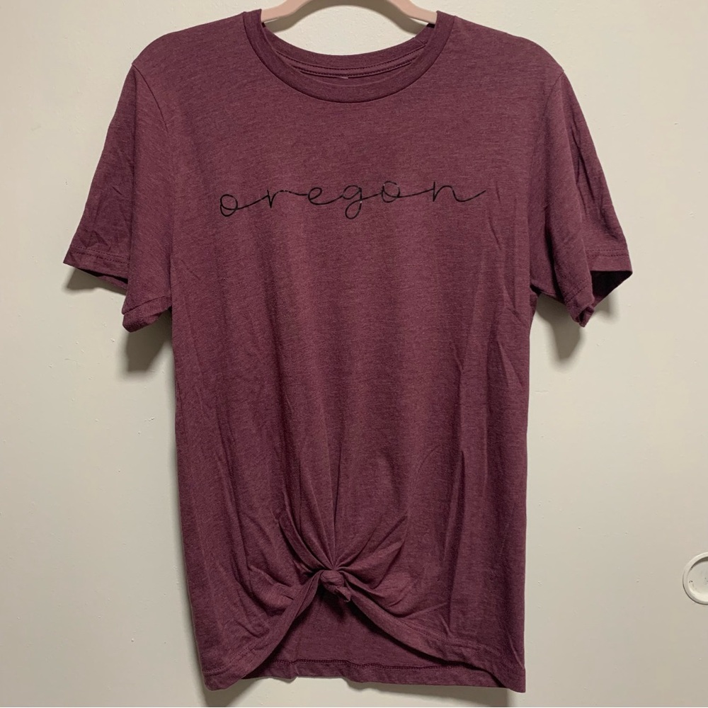 Oregon Tie Front Tee
